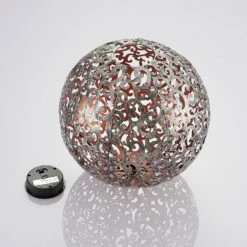Lindby Eduta Ornament-LED-Solarleuchte Silber-gold -Paulmann Verkaufsgeschäft 9945352 8