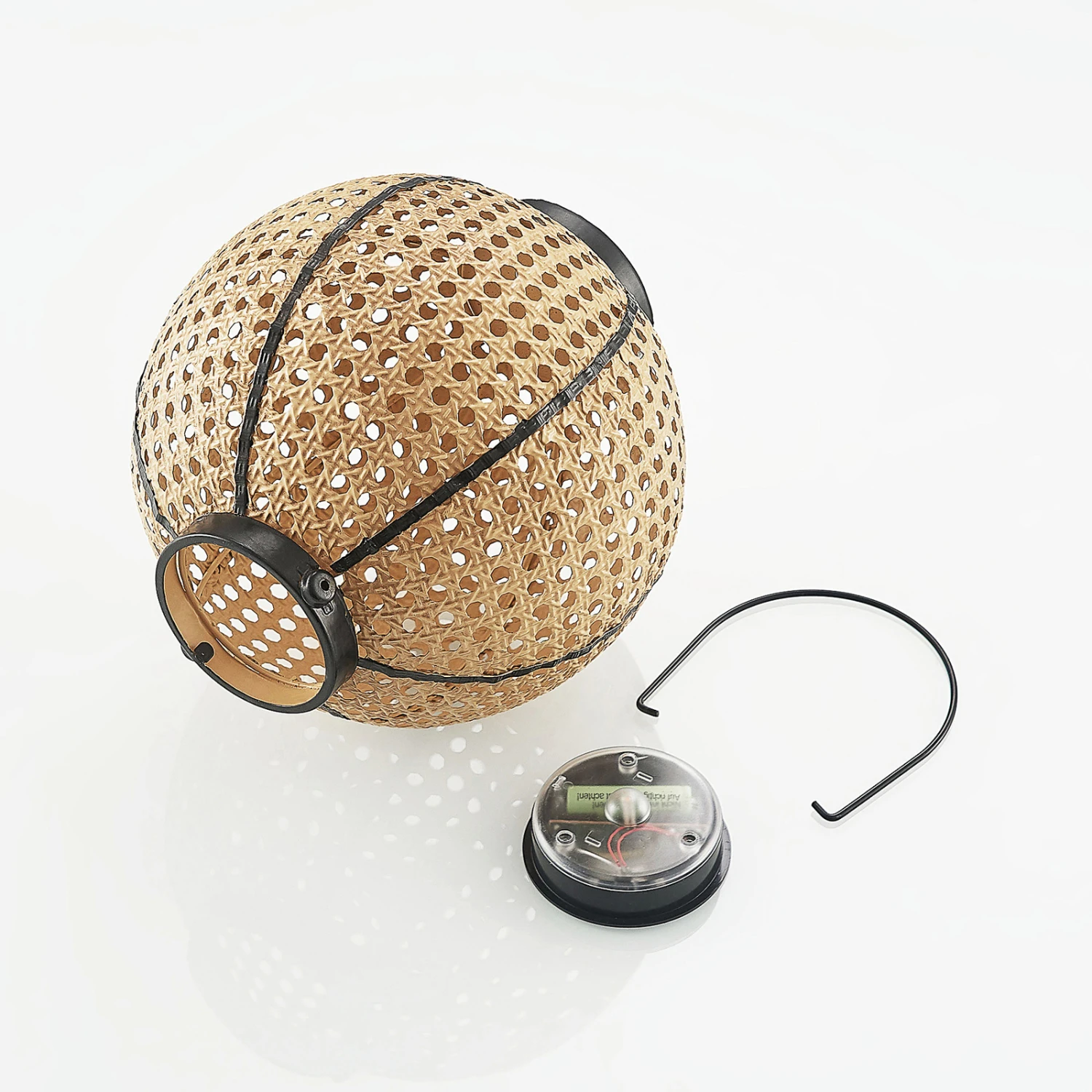 Lindby Lemark LED-Solarlaterne, Kugel, Tragbar 11 Lindby Lemark LED-Solarlaterne, Kugel, Tragbar – Bild 11