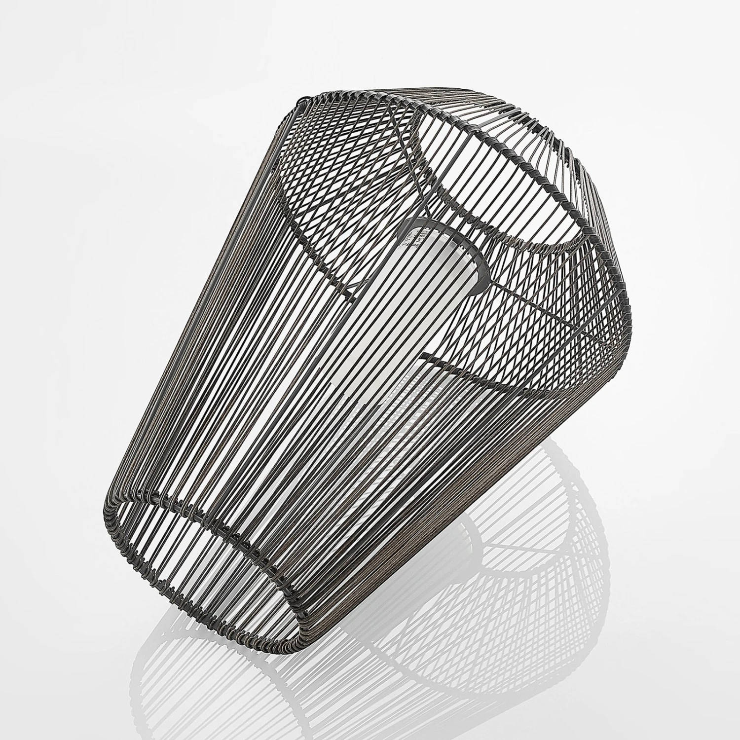 Lindby Kaati LED-Solar-Laterne, Rattanoptik, 37 Cm 8 Lindby Kaati LED-Solar-Laterne, Rattanoptik, 37 Cm – Bild 8