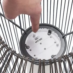 Lindby Kaati LED-Solar-Laterne, Rattanoptik, 37 Cm 17 Lindby Kaati LED-Solar-Laterne, Rattanoptik, 37 Cm -Paulmann Verkaufsgeschäft 9945546 8