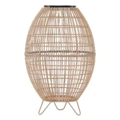 Lindby Josina LED-Solar-Laterne, Rattanoptik 11 Lindby Josina LED-Solar-Laterne, Rattanoptik -Paulmann Verkaufsgeschäft 9945548 2