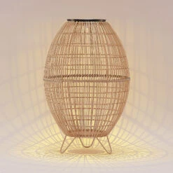 Lindby Josina LED-Solar-Laterne, Rattanoptik 13 Lindby Josina LED-Solar-Laterne, Rattanoptik -Paulmann Verkaufsgeschäft 9945548 4