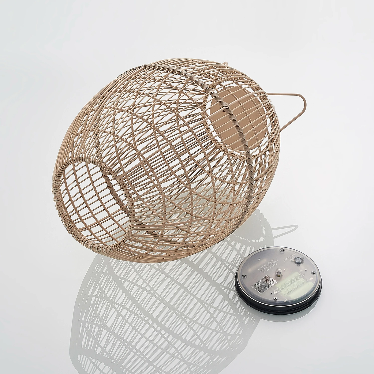 Lindby Josina LED-Solar-Laterne, Rattanoptik 8 Lindby Josina LED-Solar-Laterne, Rattanoptik – Bild 8