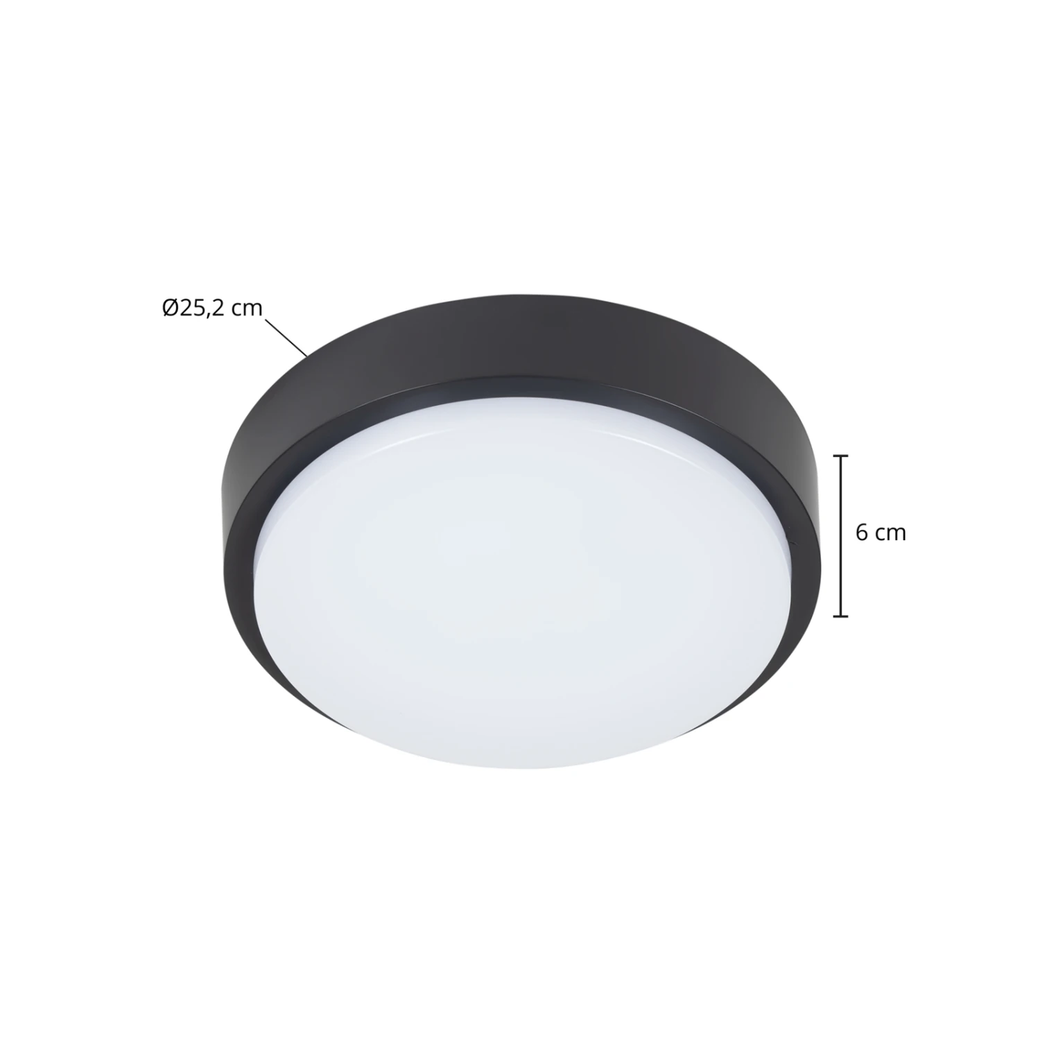 LED-Außendeckenlampe Nermin, IP65, Rund 5 LED-Außendeckenlampe Nermin, IP65, Rund – Bild 5