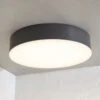 LED-Außendeckenlampe Lahja, IP65, Dunkelgrau