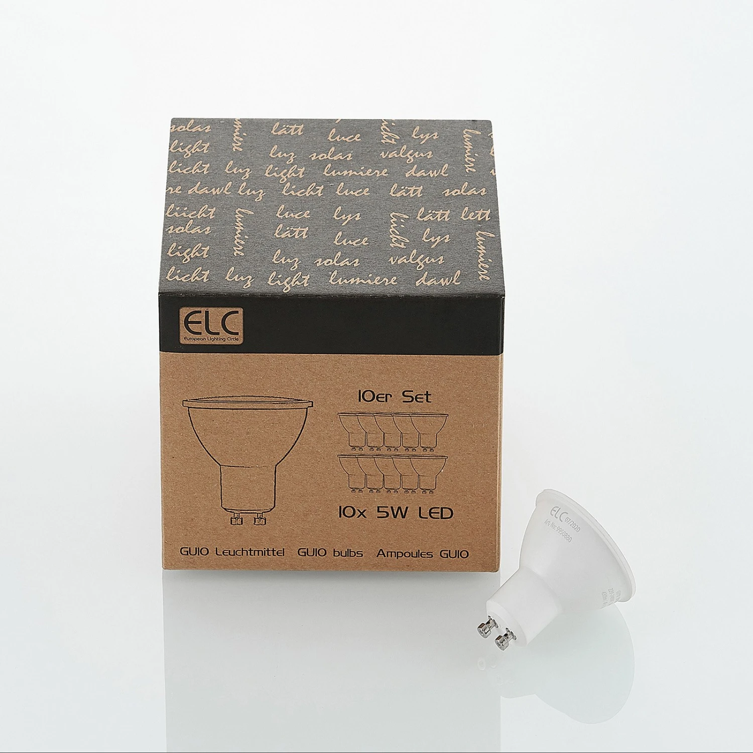 ELC LED-Reflektor GU10 5W 10er-Pack 2.700K 120° 8 ELC LED-Reflektor GU10 5W 10er-Pack 2.700K 120° – Bild 8