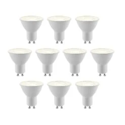 ELC LED-Reflektor GU10 5W 10er-Pack 4.000K 36°