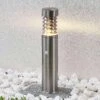 Lindby Piper Sensor-Sockelleuchte Aus Edelstahl