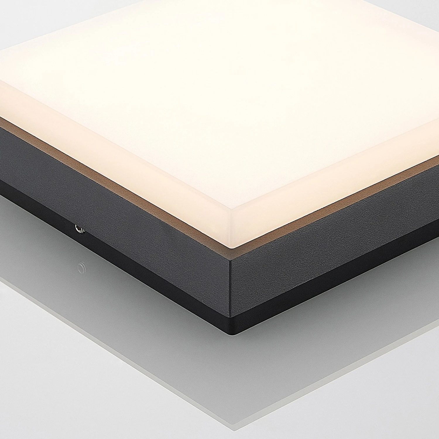 Lucande Amra LED-Außendeckenleuchte, Eckig 17,5 Cm 6 Lucande Amra LED-Außendeckenleuchte, Eckig 17,5 Cm – Bild 6