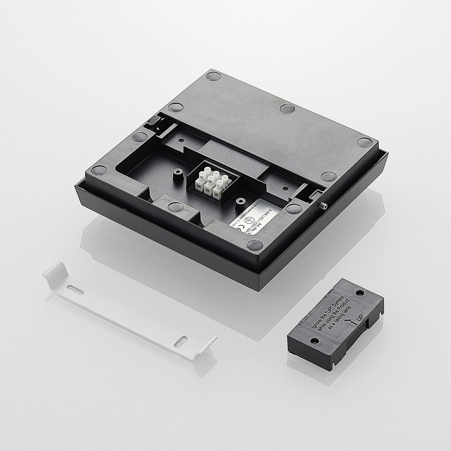 Lucande Amra LED-Außendeckenleuchte, Eckig 17,5 Cm 9 Lucande Amra LED-Außendeckenleuchte, Eckig 17,5 Cm – Bild 9