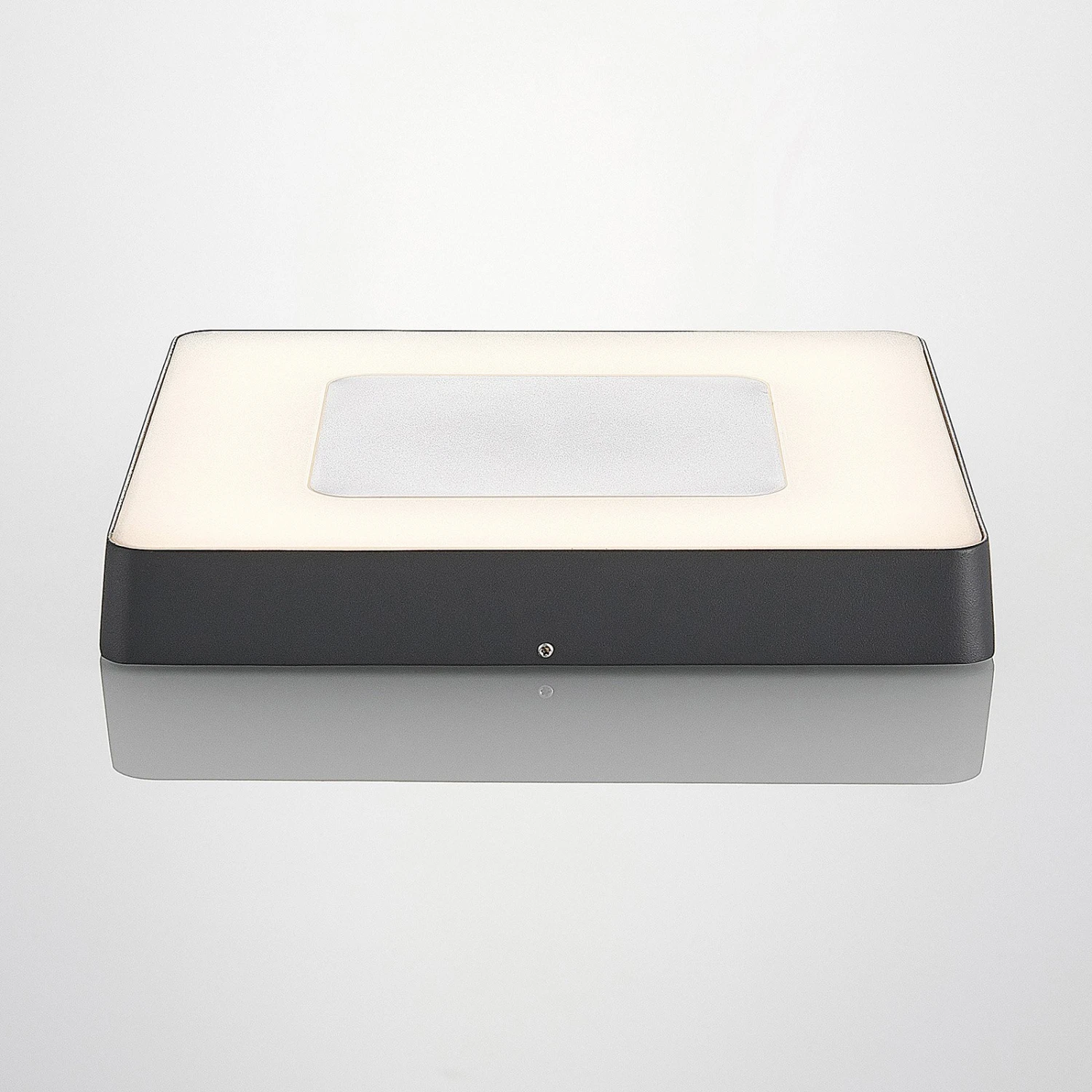 Lucande LED-Außendeckenleuchte Sora, Eckig, Sensor 7 Lucande LED-Außendeckenleuchte Sora, Eckig, Sensor – Bild 7