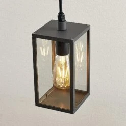 Lindby Filimon Außenpendellampe, Dunkelgrau, E27 -Paulmann Verkaufsgeschäft 9977049 5