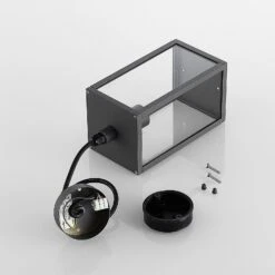 Lindby Filimon Außenpendellampe, Dunkelgrau, E27 -Paulmann Verkaufsgeschäft 9977049 8