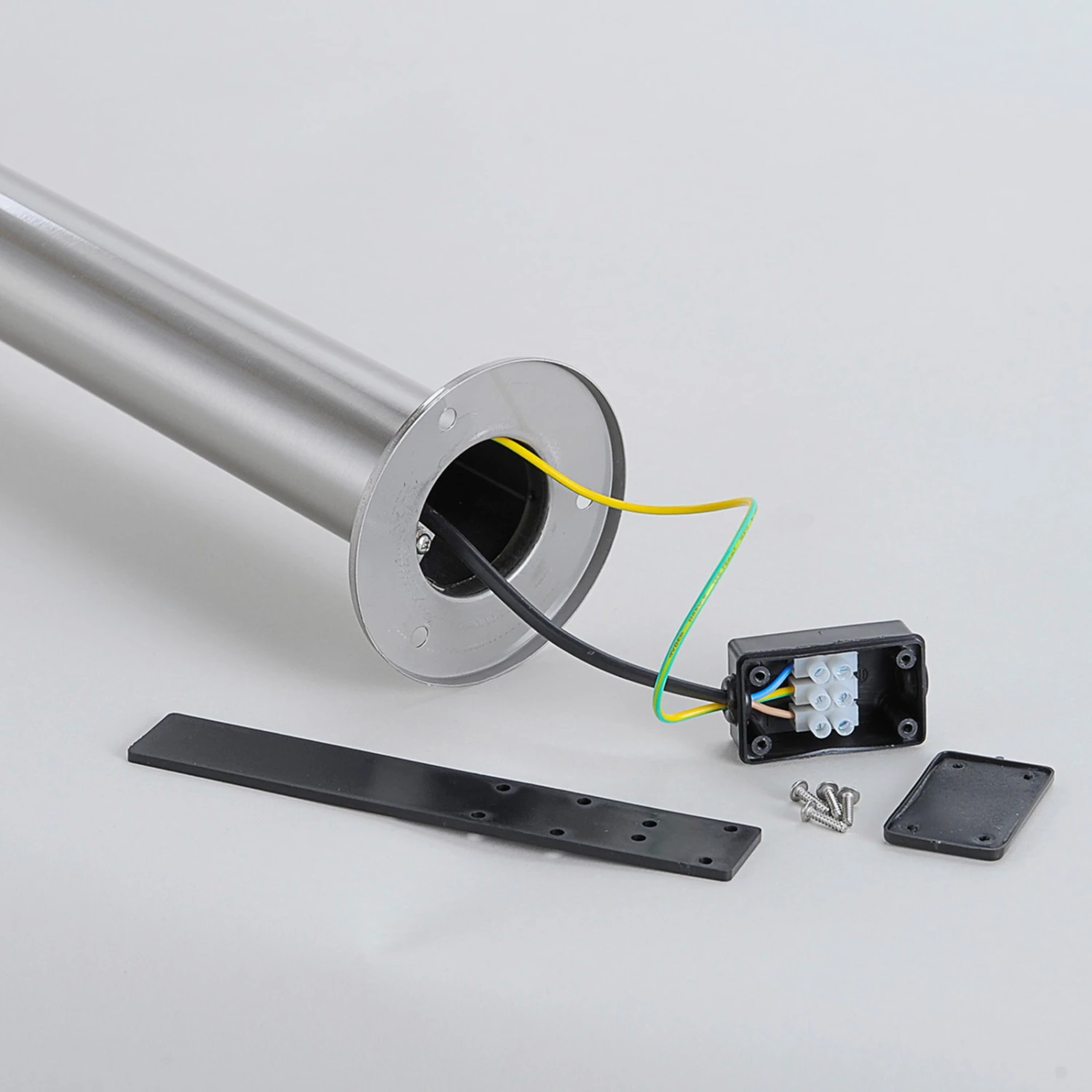 Edelstahl-Sockelleuchte Lanea Mit LEDs 40cm 8 Edelstahl-Sockelleuchte Lanea Mit LEDs 40cm – Bild 8