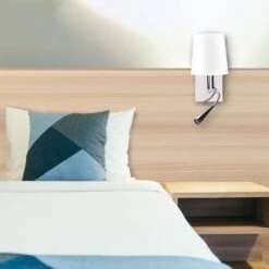 Wandleuchte Asset Mit Leseleuchte Und USB-Port -Paulmann Verkaufsgeschäft F1065003 2